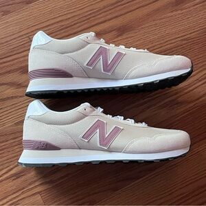 New Balance 515 Women's Beige and Mauve Sneakers